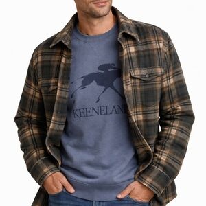Gear For Sports Plaid Shirt - Black and Tan